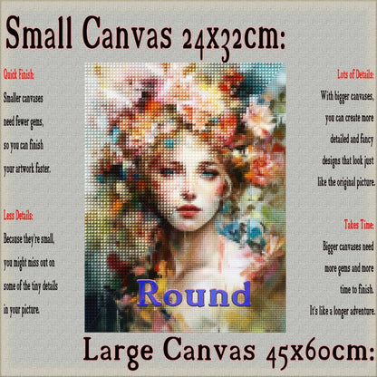 Fairyland Elegance - Portrait Diamond Painting Kit - YLJ Art Shop - YLJ Art Shop