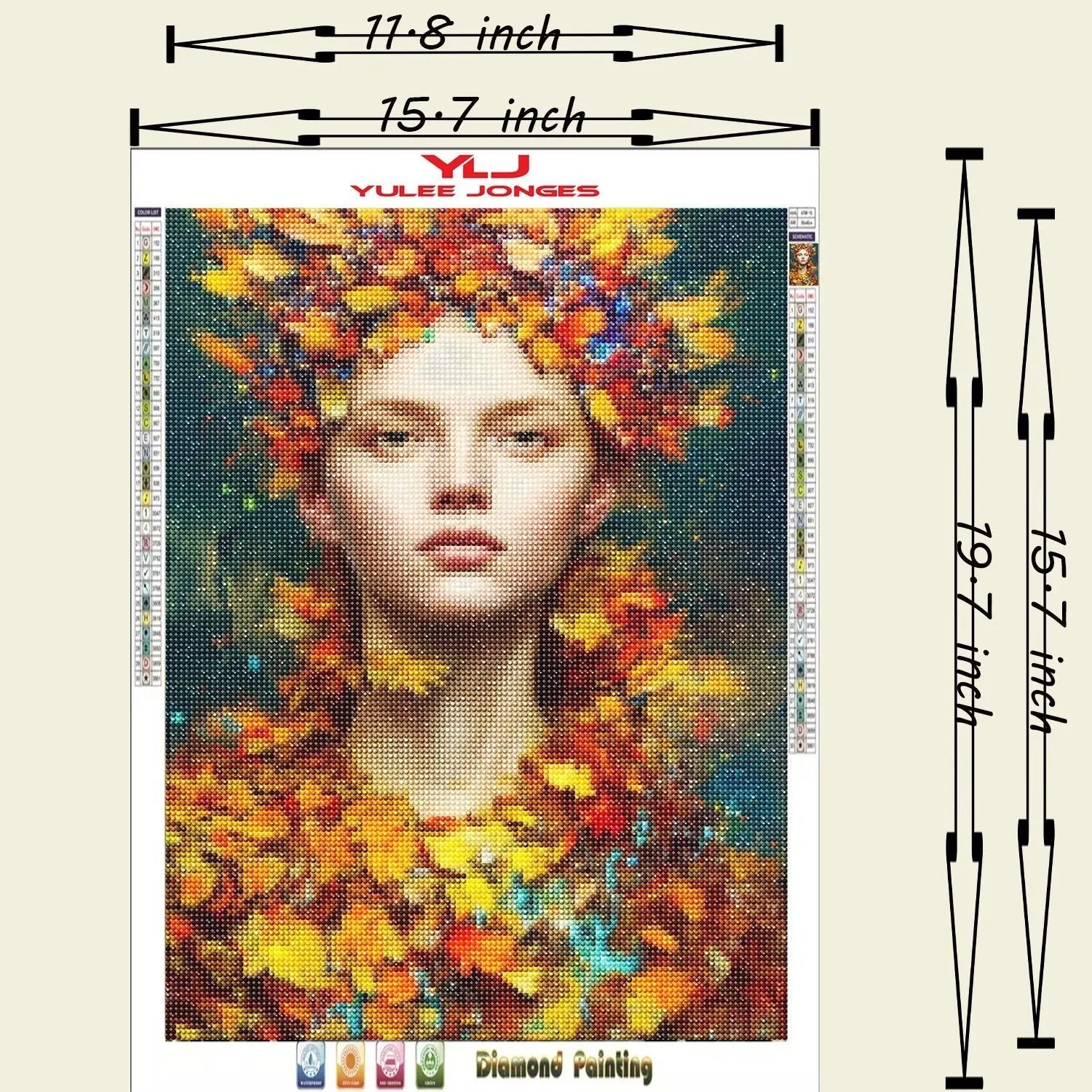 Fall Colours - Portrait Diamond Painting Kit - YLJ Art Shop - YLJ Art Shop