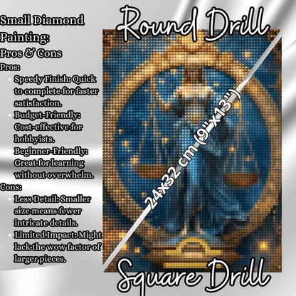 Libra - Horoscope Diamond Painting Kit - YLJ Art Shop - YLJ Art Shop