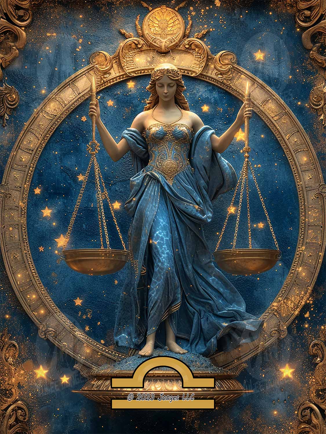 Libra - Horoscope Diamond Painting Kit - YLJ Art Shop - YLJ Art Shop