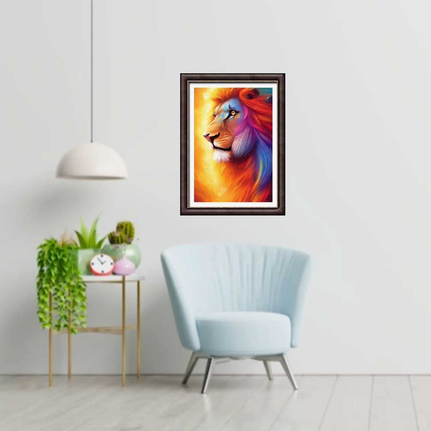 Long Mane Lion - Full Drill Diamond Painting Kit - YLJ Art Shop - YLJ Art Shop