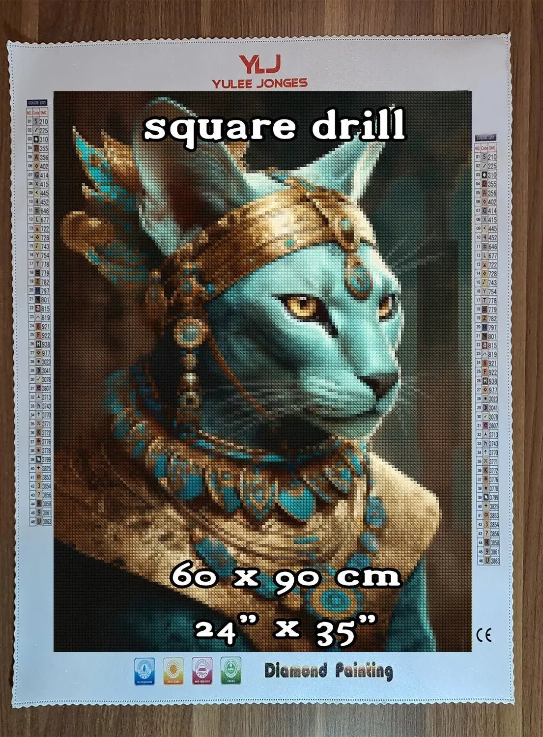 Luxe Guardian - Egyptian Cat Diamond Painting Kit - YLJ Art Shop - YLJ Art Shop