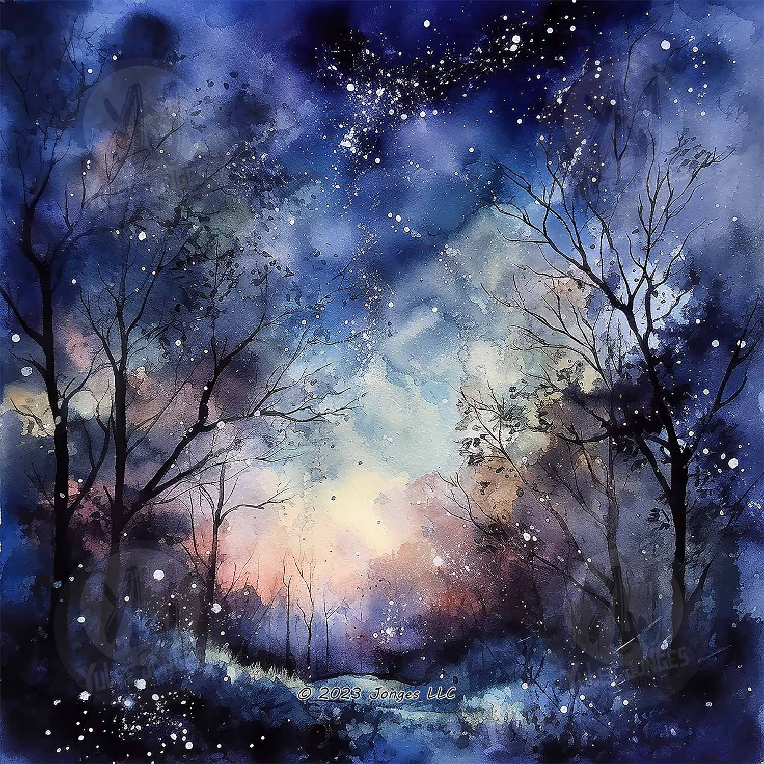 Midnight Serenity - Landscape Diamond Painting Kit - Ylj Art Shop