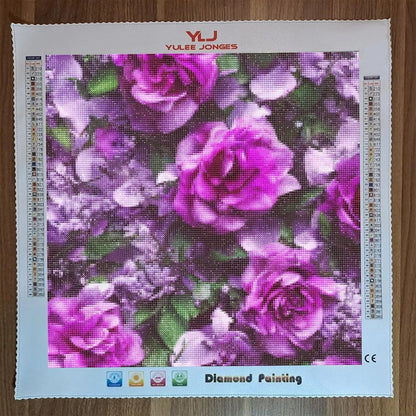 RoseBed - Flowers Diamond Painting Kit - YLJ Art Shop - YLJ Art Shop