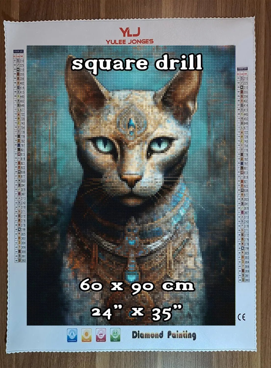 Sacred Sentinel - Egyptian Cat Diamond Painting Kit - YLJ Art Shop - YLJ Art Shop