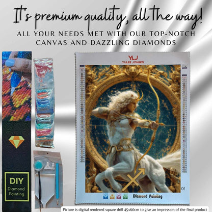 Sagittarius - Horoscope Diamond Painting Kit - YLJ Art Shop - YuLee Jonges - YLJ Art Shop