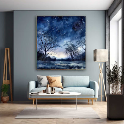 Starry Night Sky - Landscape Diamond Painting Kit - YLJ Art Shop - YLJ Art Shop