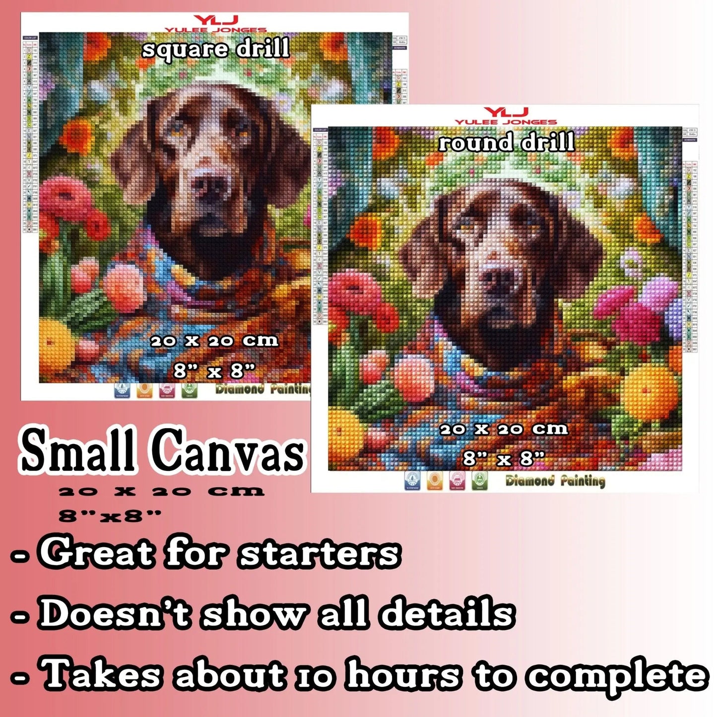 Timeless Elegance - Dog Diamond Painting Kit - YLJ Art Shop - YLJ Art Shop