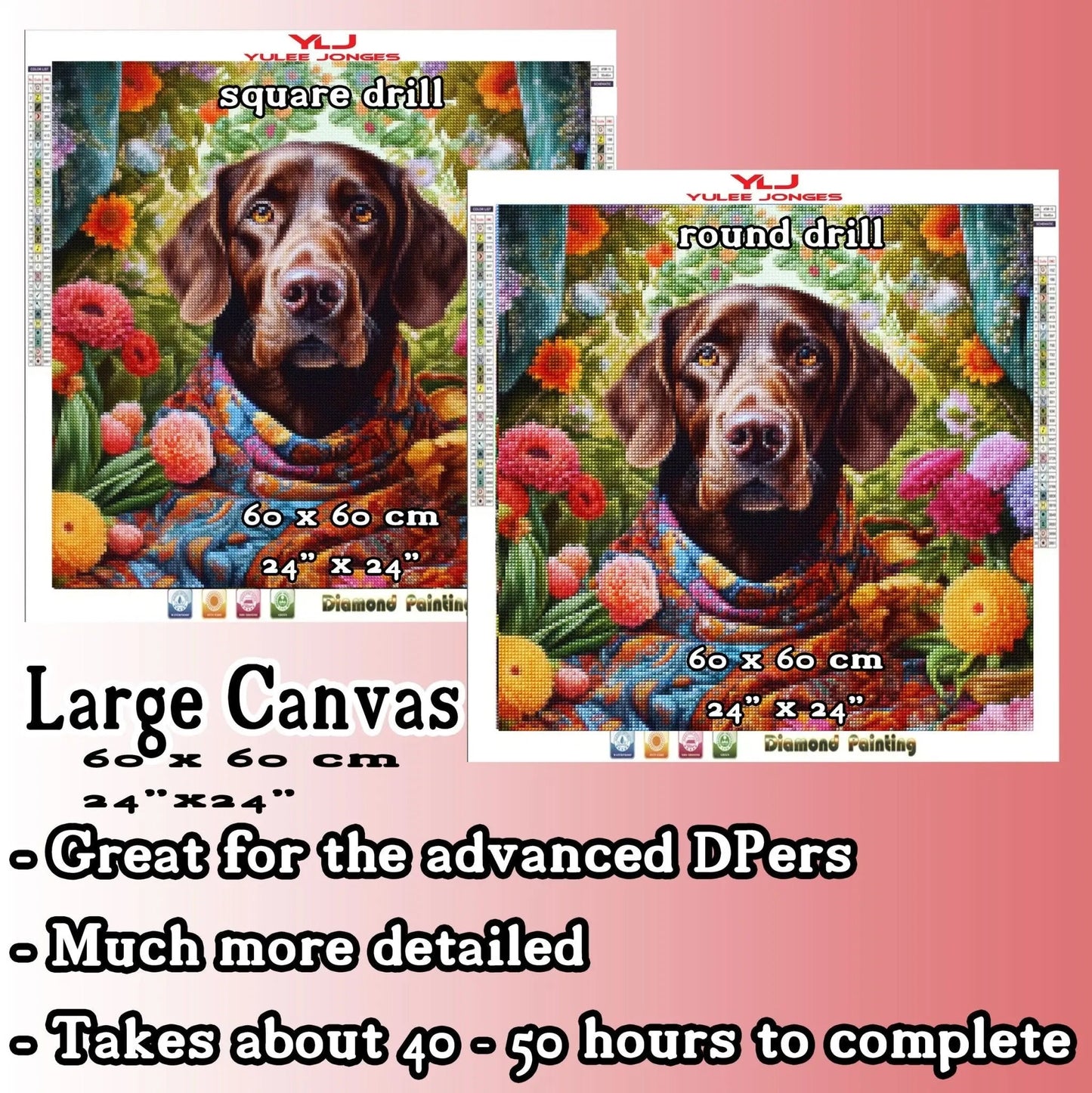 Timeless Elegance - Dog Diamond Painting Kit - YLJ Art Shop - YLJ Art Shop