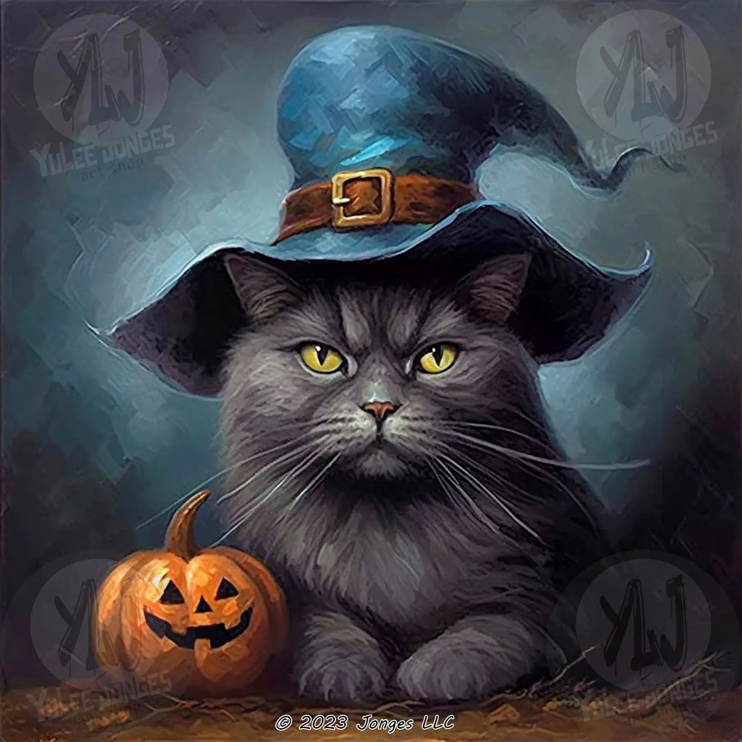 Wicked Whiskers - Halloween Diamond Painting Kit - YLJ Art Shop - YLJ Art Shop